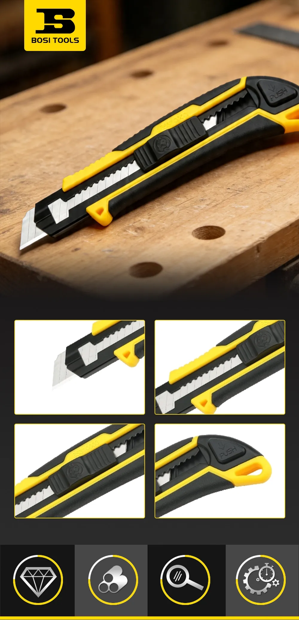 SK5 Blade Utility Knife
